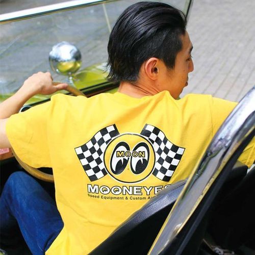 Checker MOON T Shirts [TM426YE]